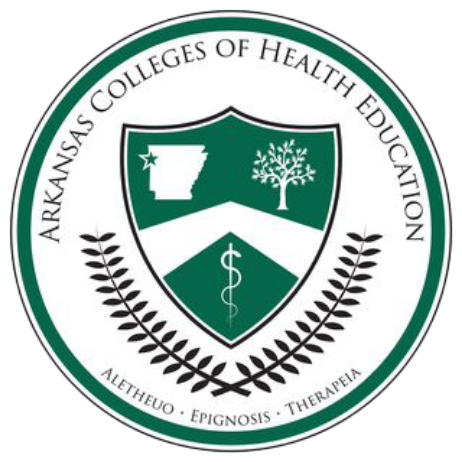 Arkansas College of Health Education logo seal