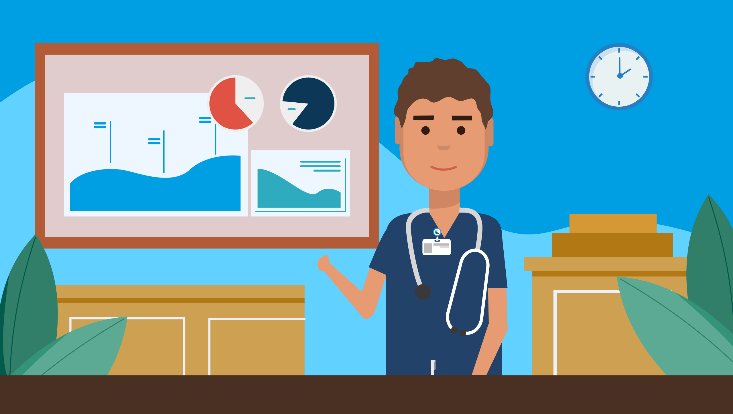 Featured Image of TrueLearn character with charts